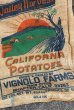 画像3: dp-220301-05 Valley Harvest Brand CALIFORNIA POTATOES / Vintage Burlap Bag