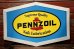 画像1: dp-220301-10 PENNZOIL / 1970's〜Plastic Sign (1)