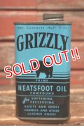 dp-220201-70 GRIZZLY / Vintage NEETSFOOT OIL Can