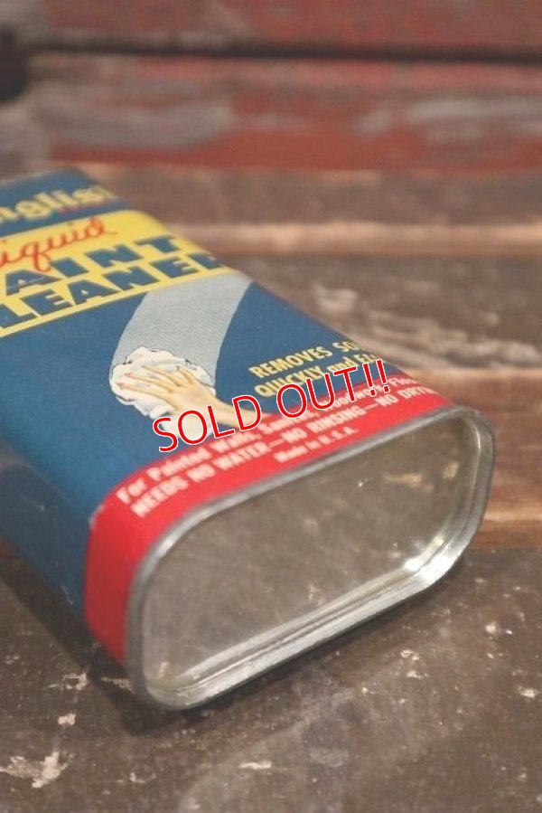 画像6: dp-220201-68 Old English / Vintage PAINT CLEANER Can