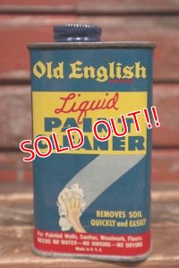 dp-220201-68 Old English / Vintage PAINT CLEANER Can