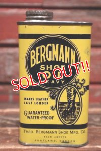 dp-220201-72 BERGMANN / Vintage SHOE OIL Can