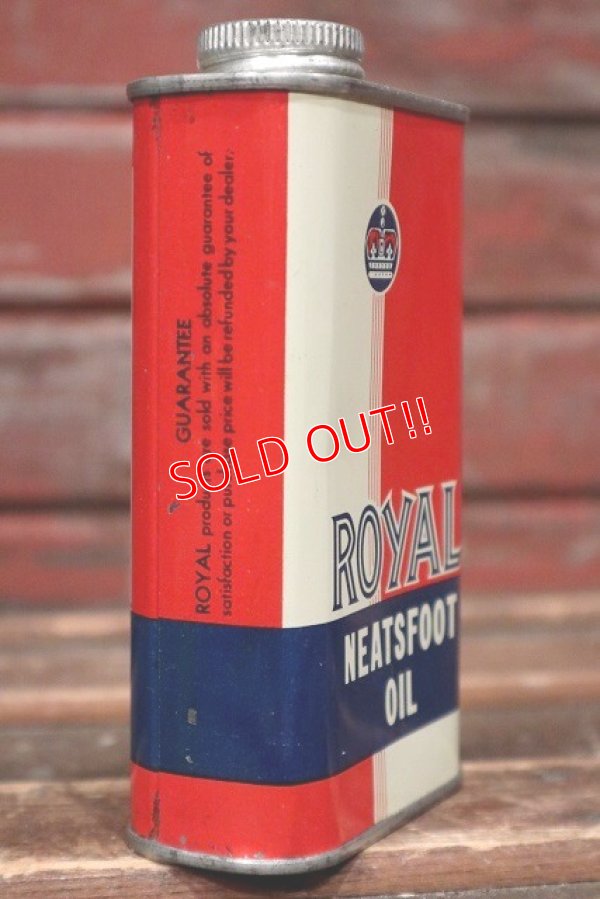 画像3: dp-220301-121 ROYAL / Vintage NEETSFOOT OIL Can