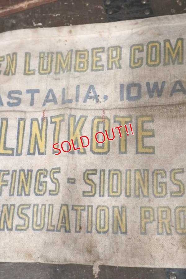 画像3: dp-220301-37 FRUDDEL LUMBER COMPANY FLINTKOTE / Vintage Nail Apron