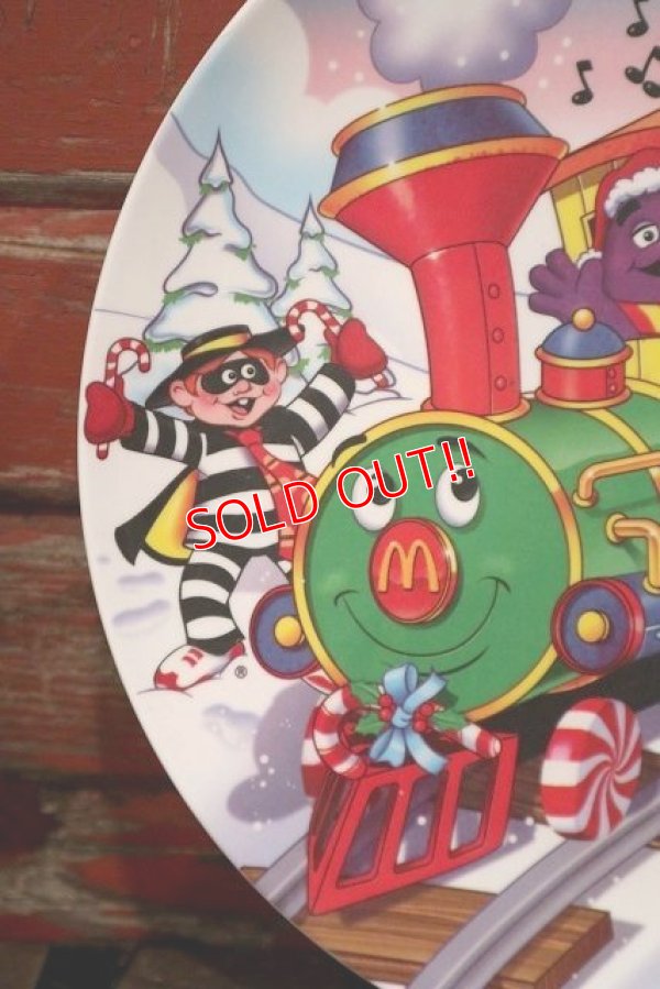 画像3: ct-220301-05 McDonald's / 2002 Collectors Plate "Christmas Train"