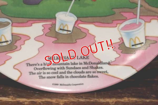 画像4: ct-220301-05 McDonald's / 1989 Collectors Plate "Milkshake Lake"