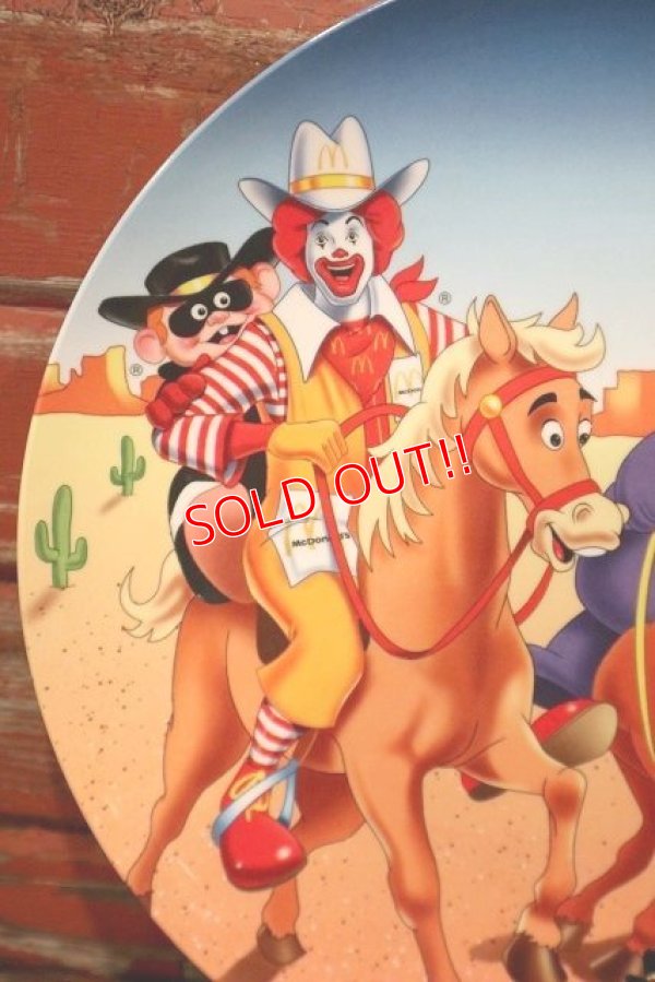 画像2: ct-220301-05 McDonald's / 1998 Collectors Plate "Cowboy"