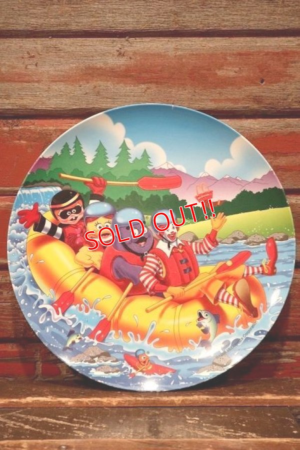 画像1: ct-220301-05 McDonald's / 1998 Collectors Plate "Rafting"