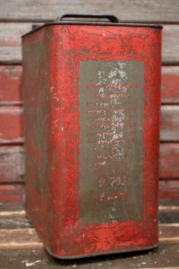 画像5: dp-220301-43 Golden Arrow MOTOR OIL / Vintage 2 U.S. Gallons Can