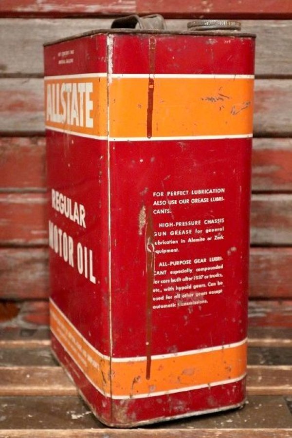 画像4: dp-220301-48 ALLSTATE MOTOR OIL / "CANADA"  2 1/2 U.S. Gallons Can