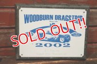 dp-220301-29 WOODBURN DRAGSTRIP / ET Racing Super Pro "Runner-Op" 2002 Plaque