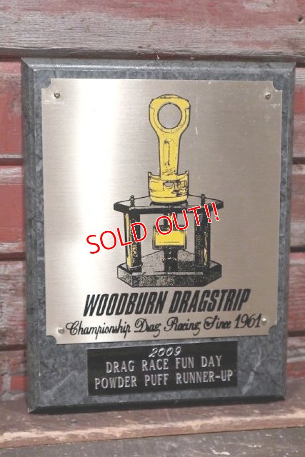 画像1: dp-220301-27 WOODBURN DRAGSTRIP / DRAG RACE FUN DAY 2009 Plaque