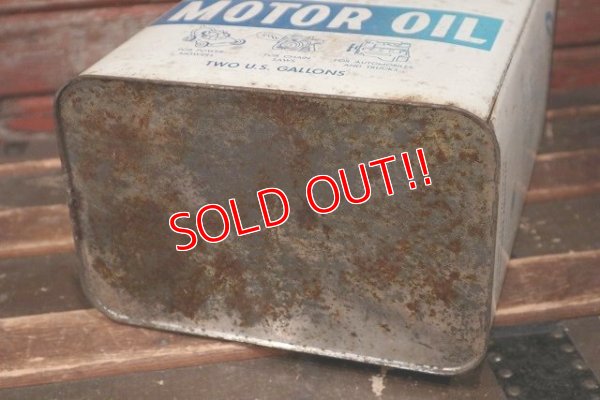画像7: dp-220301-41 Premium MOTOR OIL / Vintage 2 U.S. Gallons Can