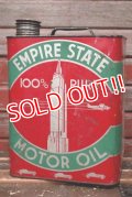 dp-220301-39 EMPIRE STATE MOTOR OIL / Vintage 2 U.S. Gallons Can