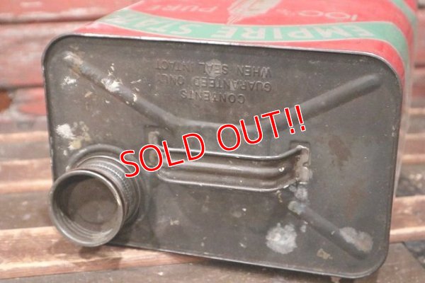 画像6: dp-220301-39 EMPIRE STATE MOTOR OIL / Vintage 2 U.S. Gallons Can