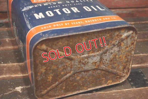 画像7: dp-220301-47 ALLSTATE MOTOR OIL / 1940's-1950's  2 1/2 U.S. Gallons Can