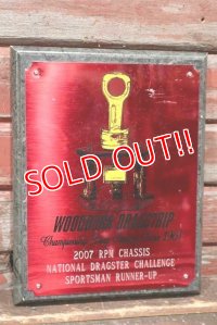 dp-220301-28 WOODBURN DRAGSTRIP / RPM CHASSIS 2007 Plaque