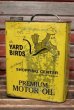 画像1: dp-220301-42 the YARD BIRD'S MOTOR OIL / Vintage 2 U.S. Gallons Can (1)