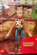 画像2: ct-220301-17 TOY STORY / Thinkway Toys 1990's Action Figure "Quick-Draw Woody" (2)