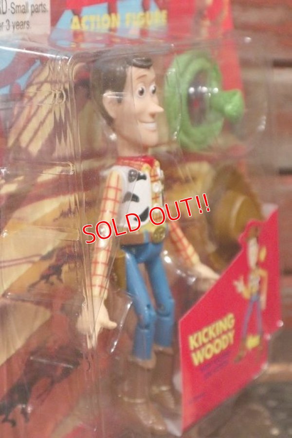 画像4: ct-220301-17 TOY STORY / Thinkway Toys 1990's Action Figure "Quick-Draw Woody"