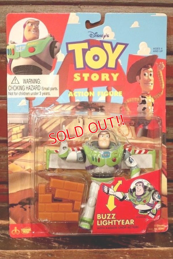 画像1: ct-220301-18 TOY STORY / Thinkway Toys 1990's Action Figure "Karate Buzz"