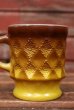 画像2: kt-220301-03 Fire-King / 1970's Kimberly Mug (Brown×Yellow) (2)