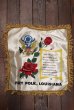 画像1: dp-220301-06 U.S.ARMY "FORT POLK" 1950's-1960's Cushion Cover (1)