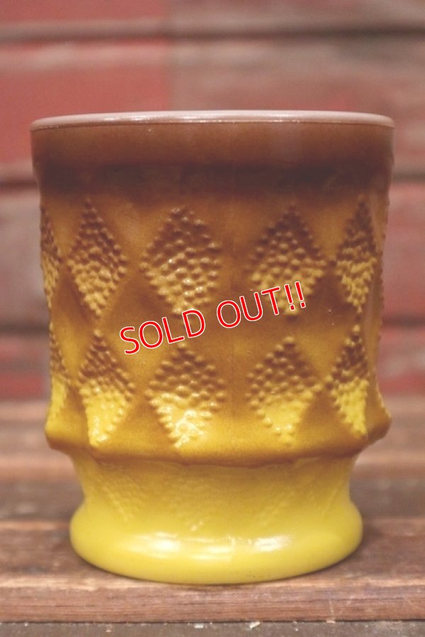 画像3: kt-220301-03 Fire-King / 1970's Kimberly Mug (Brown×Yellow)