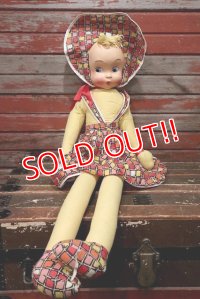 ct-220301-34 Vintage Mask Face Doll