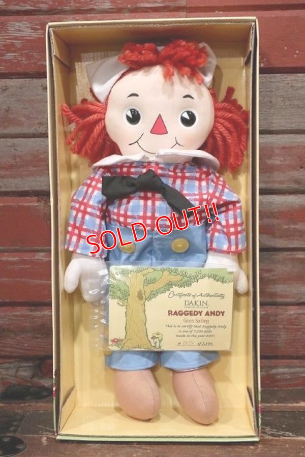 画像1: ct-220301-43 RAGGEDY ANDY / DAKIN 2001 "Goes Sailing" Doll