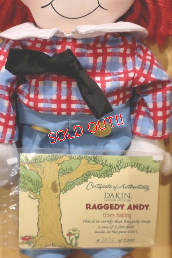 画像3: ct-220301-43 RAGGEDY ANDY / DAKIN 2001 "Goes Sailing" Doll