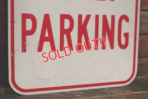 画像4: dp-220401-03 Road Sign "NO ON STREET PARKING"