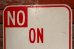 画像2: dp-220401-03 Road Sign "NO ON STREET PARKING" (2)