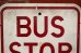 画像2: dp-220401-03 Road Sign "BUS STOP NO PARKING" (2)