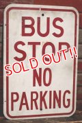 dp-220401-03 Road Sign "BUS STOP NO PARKING"