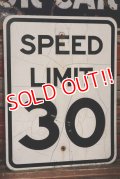 dp-220401-03 Road Sign "SPEED LIMIT 30"