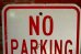 画像2: dp-220401-03 Road Sign "NO PARKING HERE TO CORNER" (2)