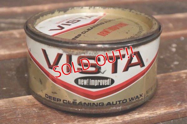 画像2: dp-220301-105 VISTA / Vintage DEEP CLEANING AUTO WAX Can