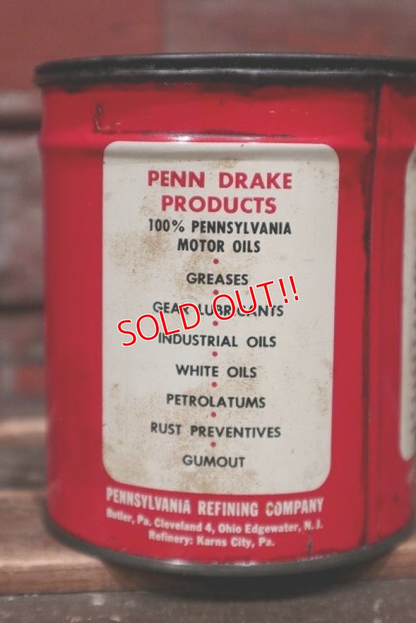 画像2: dp-220301-111 penn drake / Vintage LUBRICANT Can