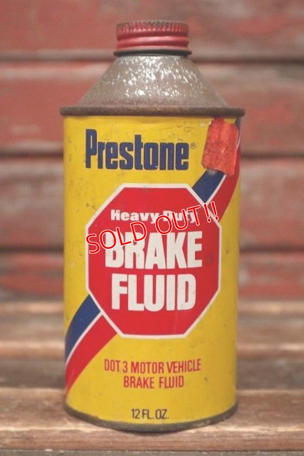 画像1: dp-220301-88 Prestone / BRAKE FLUID Can