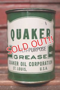 dp-220301-115 QUAKER OIL COMPANY / Vintage GREASES Can