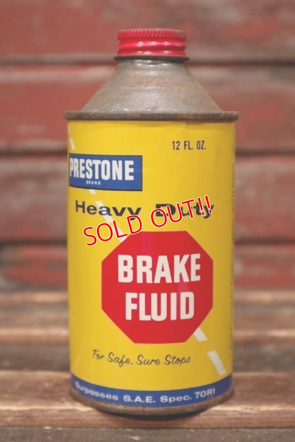 画像1: dp-220301-89 Prestone / BRAKE FLUID Can