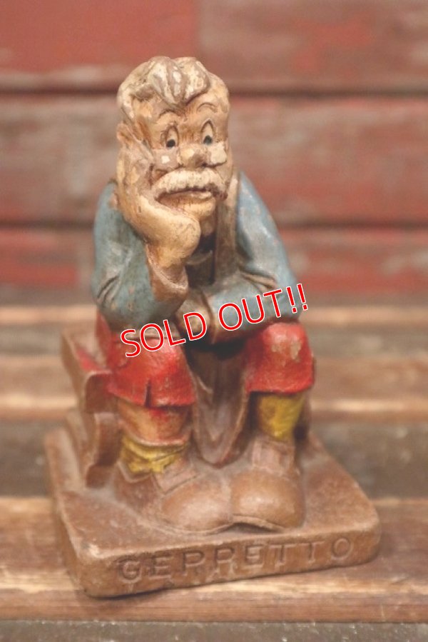 画像1: ct-220401-16 Mister Geppetto / 1940's Wood Fiber Figure