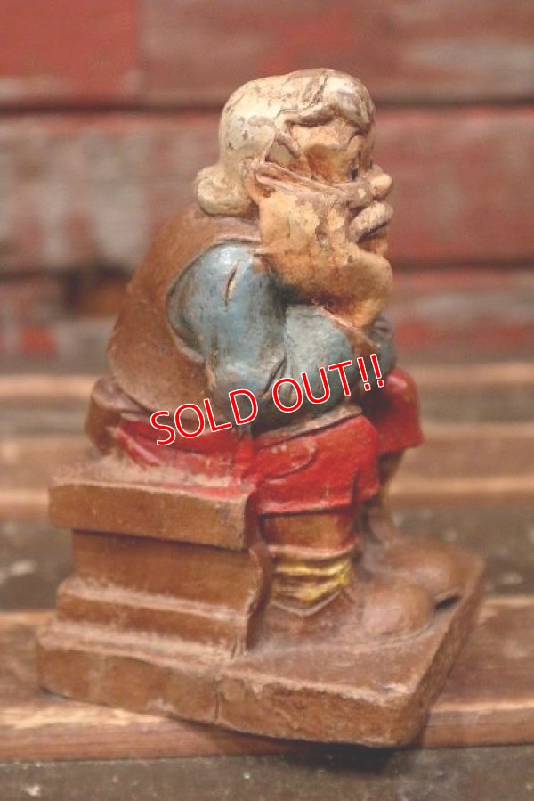 画像4: ct-220401-16 Mister Geppetto / 1940's Wood Fiber Figure