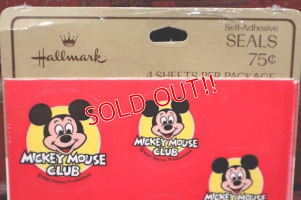 画像2: nt-220401-01 Mickey Mouse Club / Hallmark 1970's〜Seals