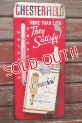 dp-220401-57 CHESTERFIELD / 1950's Thermometer Sign
