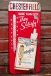 画像1: dp-220401-57 CHESTERFIELD / 1950's Thermometer Sign (1)