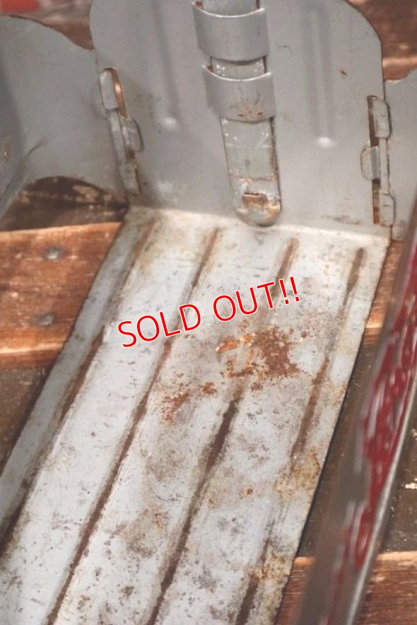 画像6: dp-220401-265 PEPSI / 1940's Metal Bottle Carrier