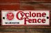 画像1: dp-220401-27 USS Cyclone Fence / Vintage Sign (1)