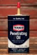 画像1: dp-220401-166 TEXACO / 1960's-1970's Penetrating Oil Can (1)